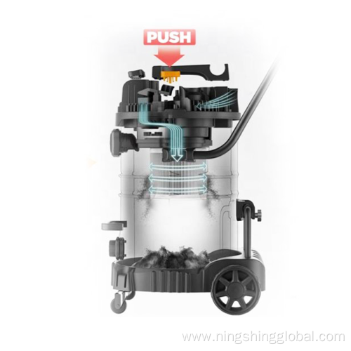 High-Capacity Multi-Motor Vacuum Cleaner with Filter